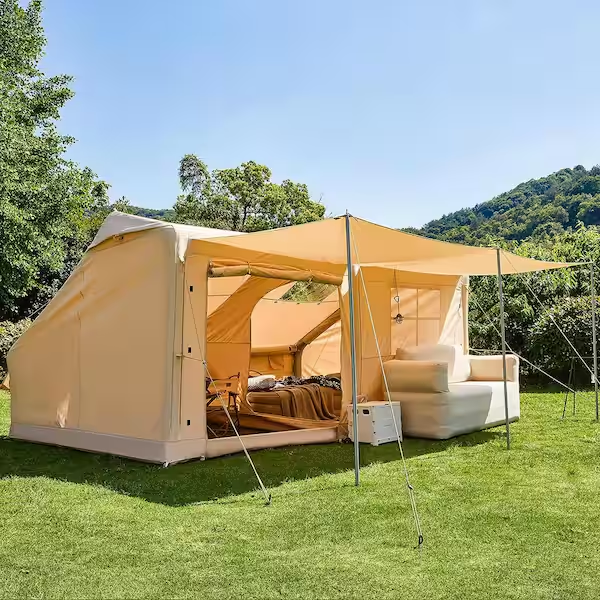 How to set up a tent quickly?