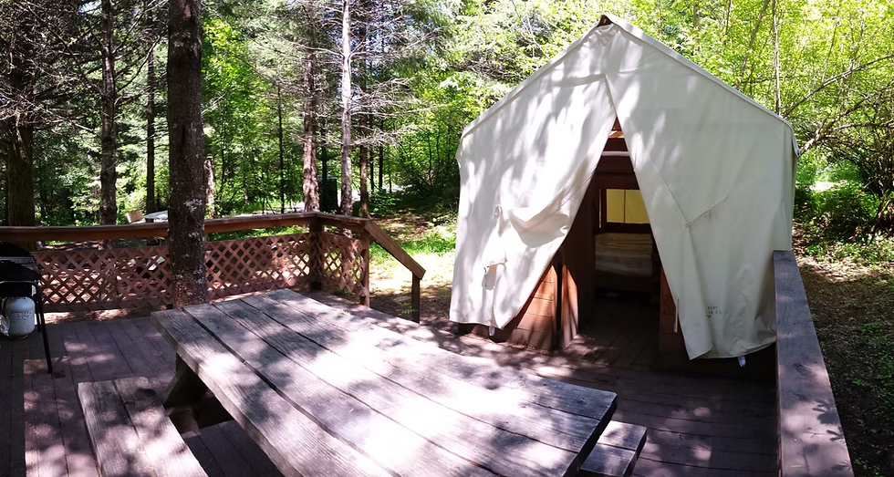 What are the disadvantages of cabin tents?
