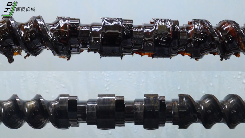 How to clean extruder screws