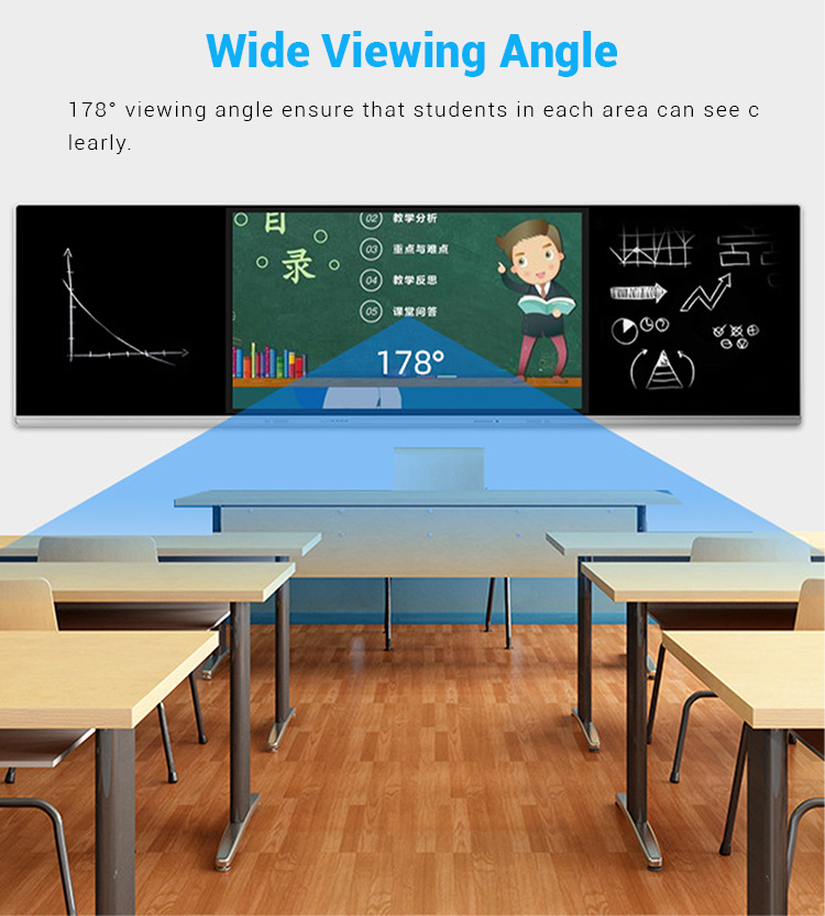Nano Smart Blackboard 4K 20-points Touch Screen Interactive