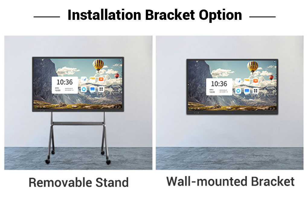 86 inch Touch screen flat panel 4K HD smart interactive flat panel