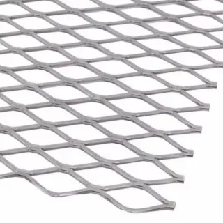 Abgeflachtes Metall