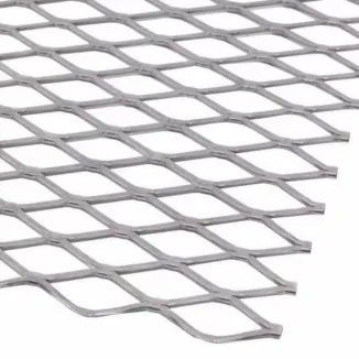 Abgeflachtes Metall
