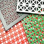 Dekoratives perforiertes Metall