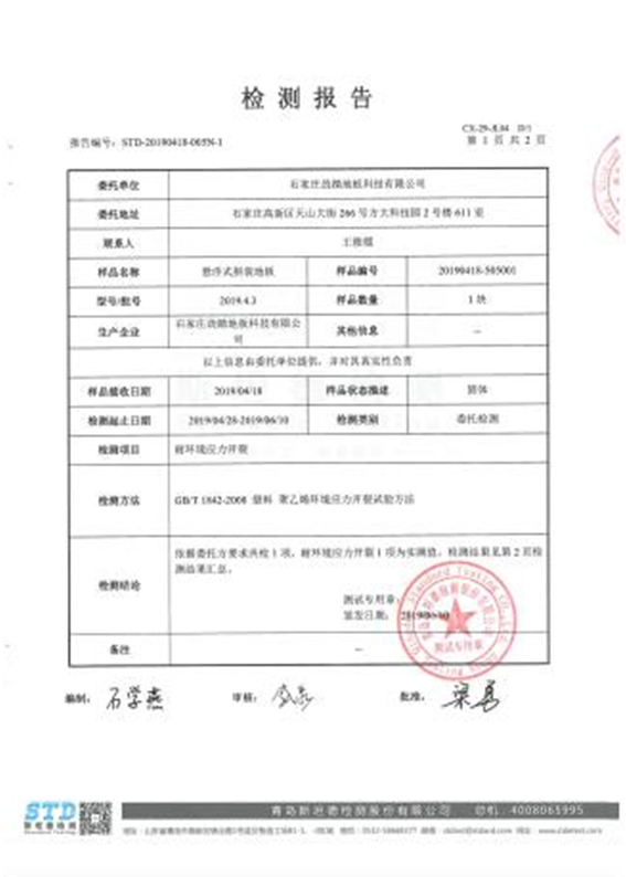悬浮检测报告