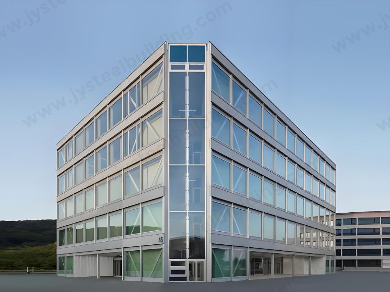 Stahlbau-Bürogebäude