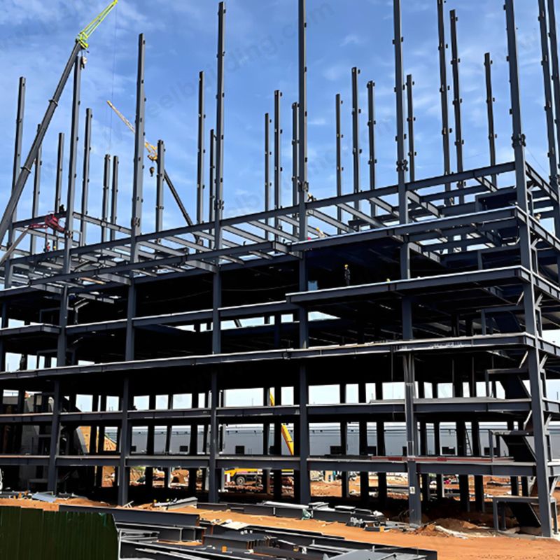 Mehrgeschosser Fertigteil-Stahlbau für Bürosutzung