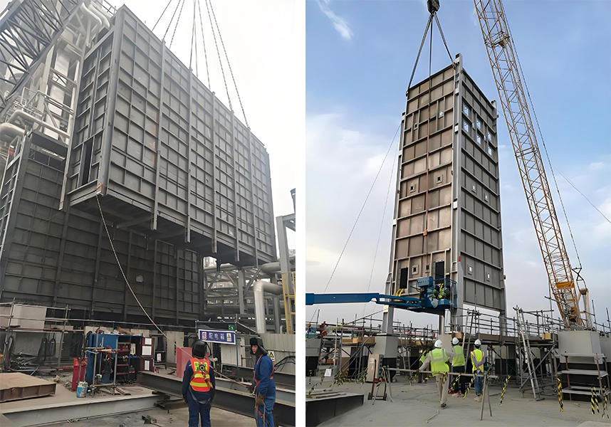 1,25 million tons / Year Lux Hydrocarbon fregisset unitas (Regio I) Cracking fornacis H-MCI ~ h-MCVII radialis sectione ferro structure