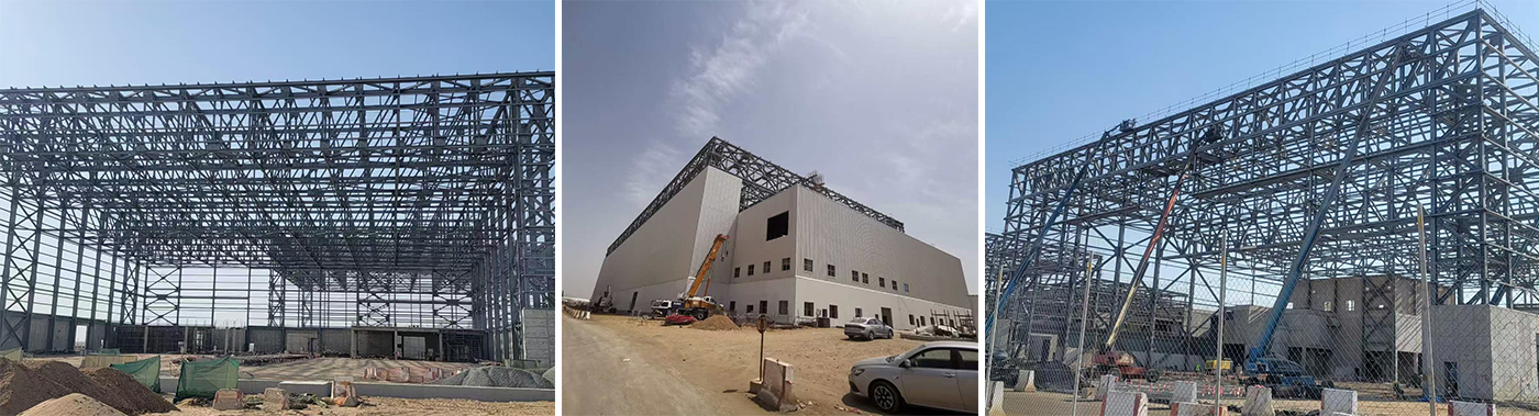 Shandong Jiuyuan Steel Structure Co., Ltd. successfully signed the "Saudi Arabia Jeddah Airport Maintenance Hangar Project"