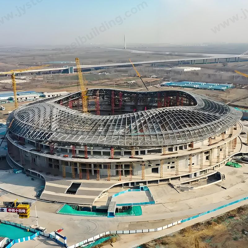 Výroba a montáž oceľových konštrukcií pre športové zariadenia