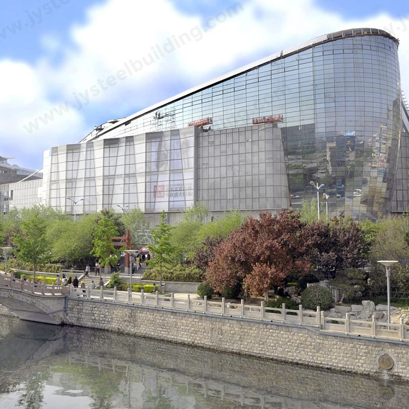 حل لهياكل الصلب في مراكز التسوق