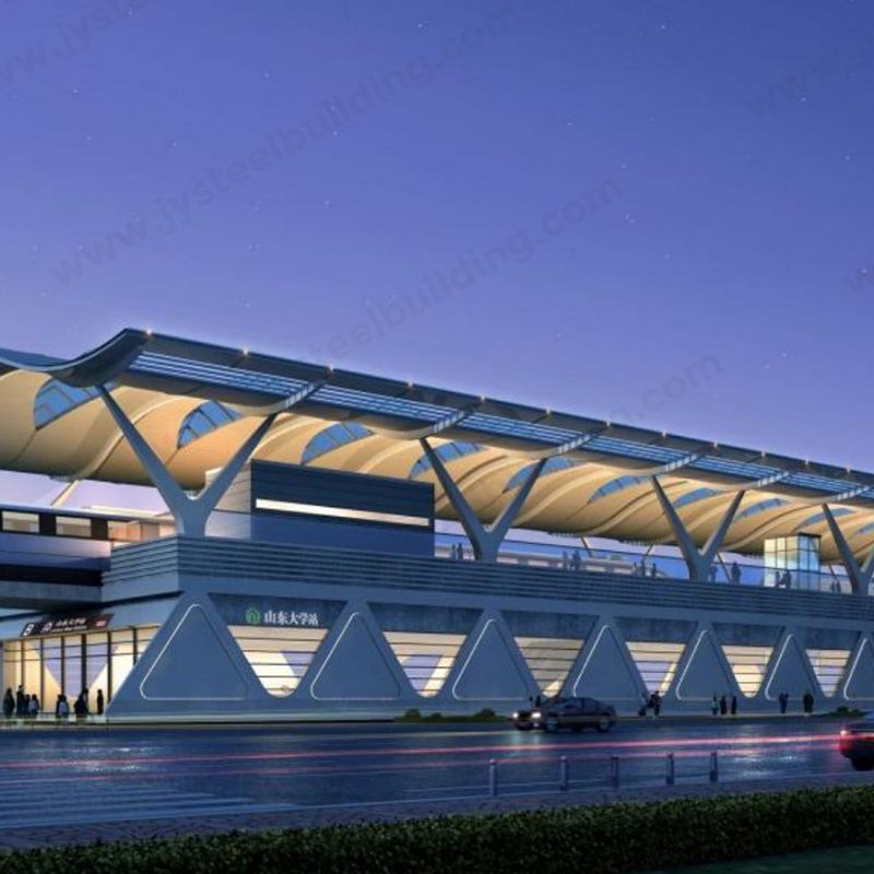 Produttore di strutture in acciaio per stazioni di trasporto