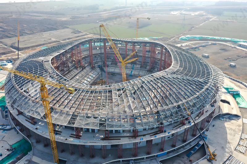 Moderne Stahlkonstruktion