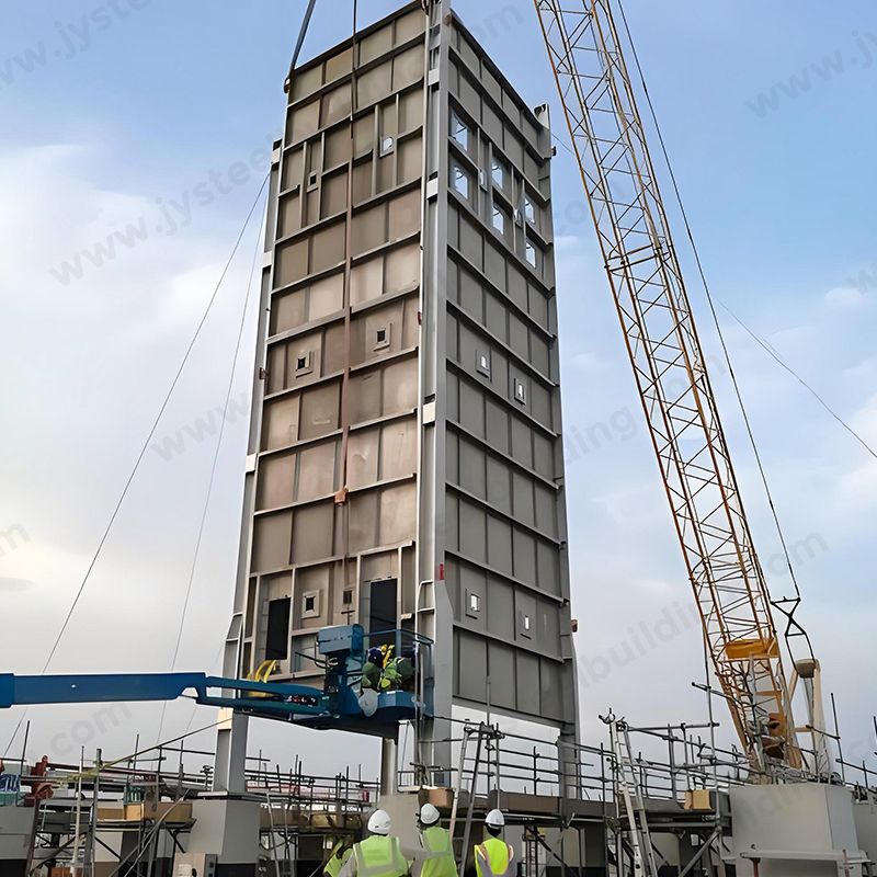 Magas teljesítményű acélszerkezetű repesztő kemence