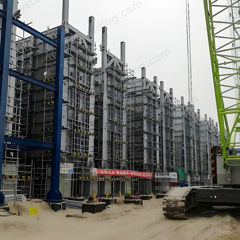 Struttura in acciaio a telaio