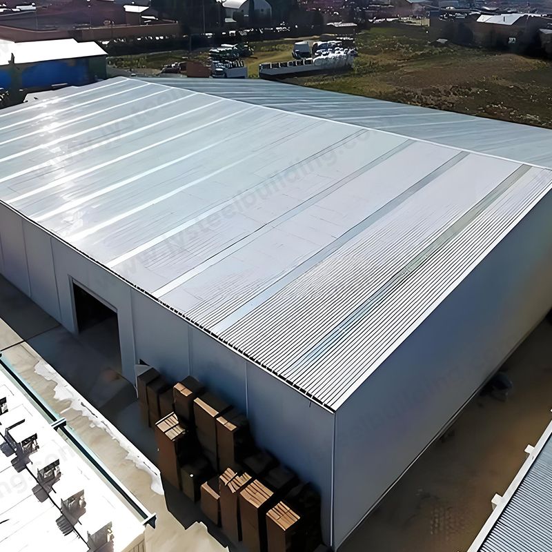 إنشاء الهياكل الفولاذية للمستودعات الصناعية الجاهزة