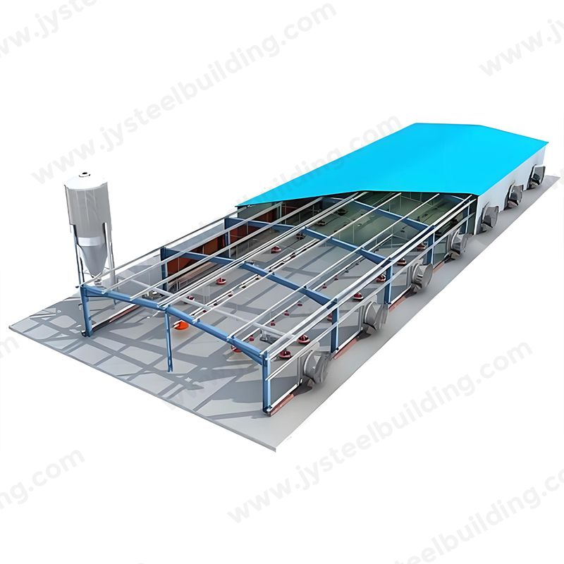 Prefabricated chicken and poultry farms