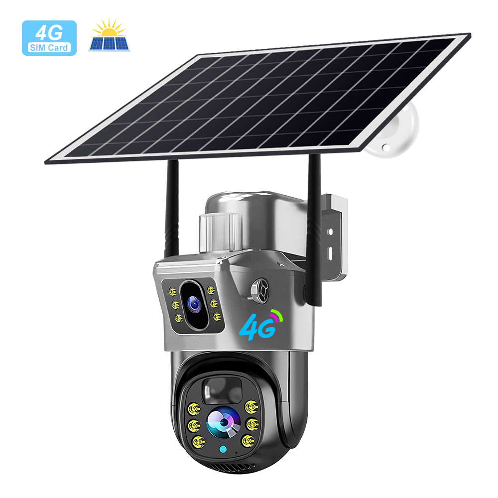V380 PRO 4G Solar Power Camera Manufacturer | 6MP Outdoor Wireless