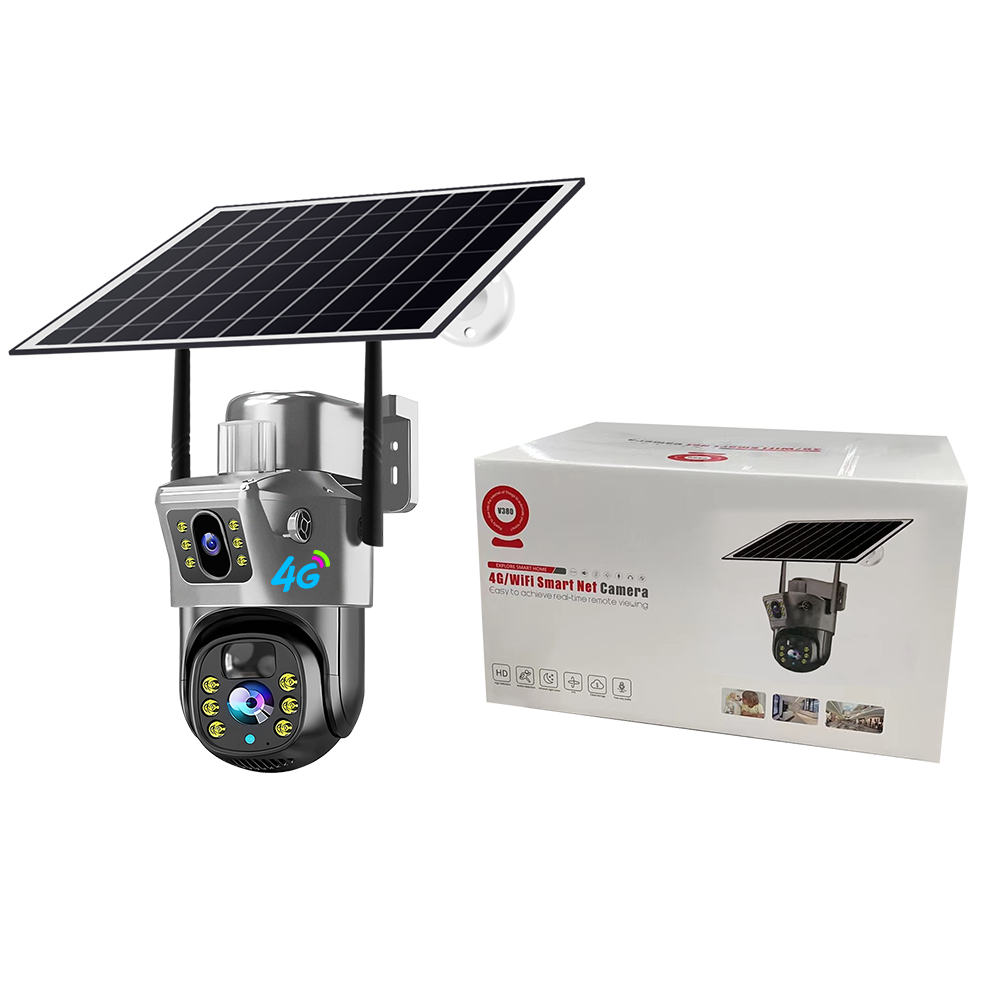 V380 PRO 4G Solar Power Camera Manufacturer | 6MP Outdoor Wireless