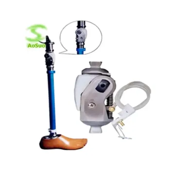 Kniegelenk mit einer einzelnen Achsen mit manuellem Schloss