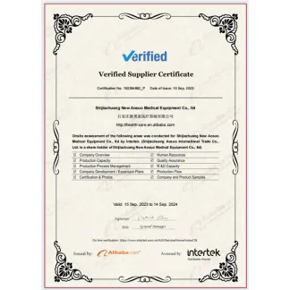 Verifiziertes Lieferantenzertifikat