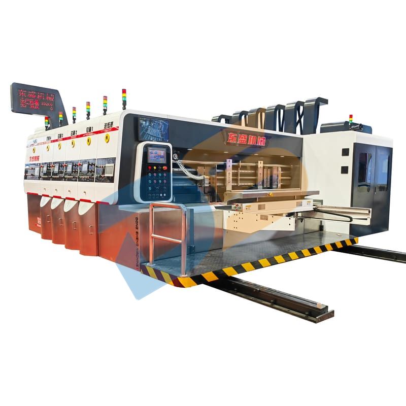 High-speed Three-color Printing and Die-cutting Machine