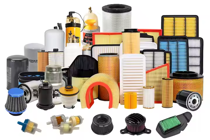 What material is used for filters?