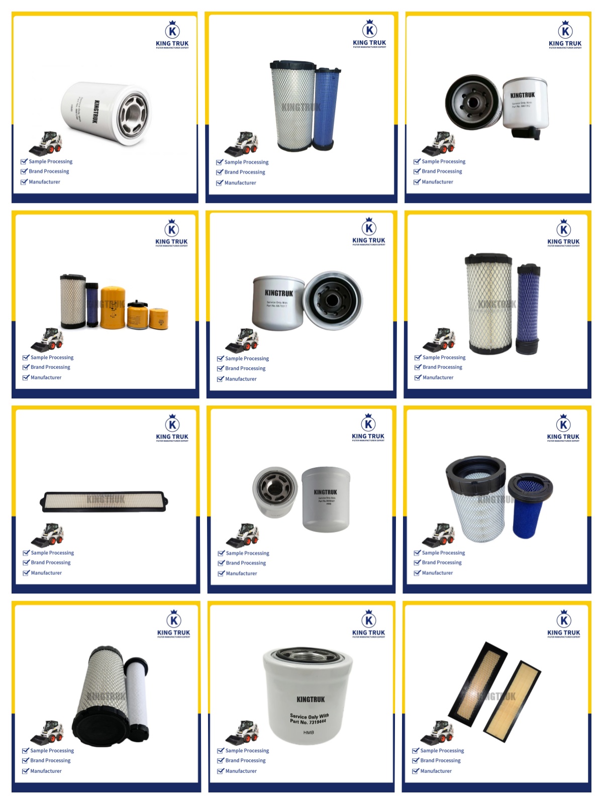 7343102 7012303 Oil Filter Replacement for BOBCAT: Engine Protection.