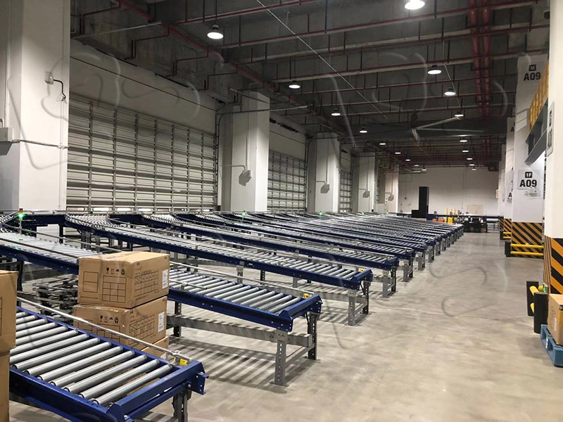 Roller conveyor line: a powerful assistant for weighing and sorting equipment