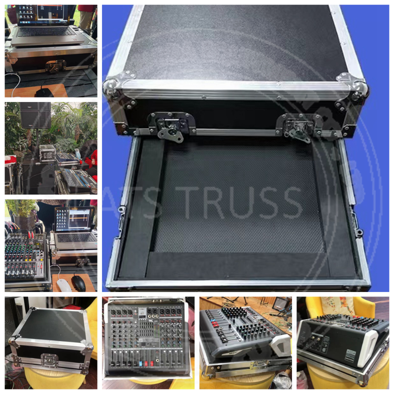 Amp Rack Case Design Amplifier Rack Case DJ Rack Cases With Side Table