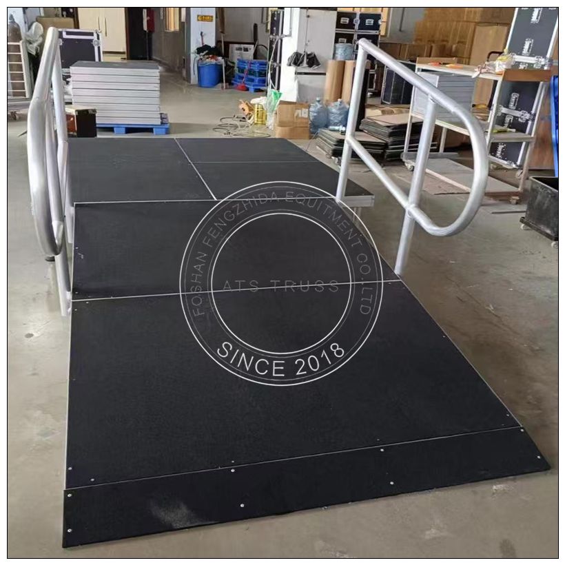 Event Handrail Safety Portable Stage Quick install Stair Handrail