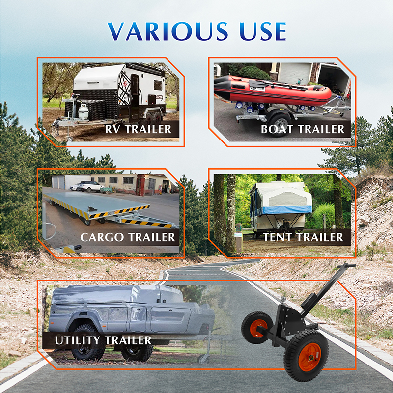 Using a Trailer Dolly to move your Trailer without a Tow Vehicle!