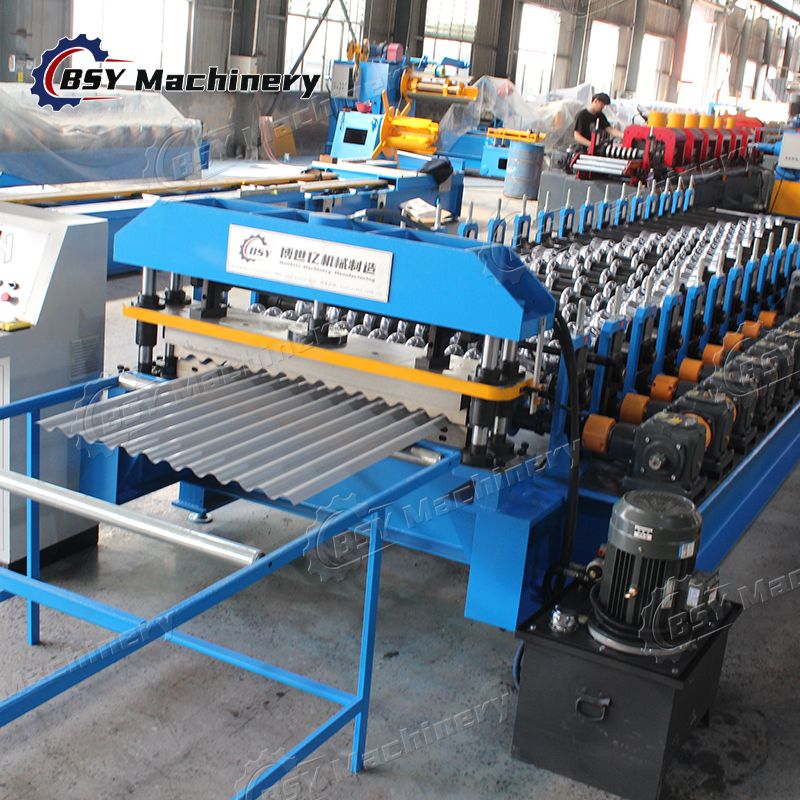 Sheet Forming Machine Process Corrugated Roof Sheet Forming Machine