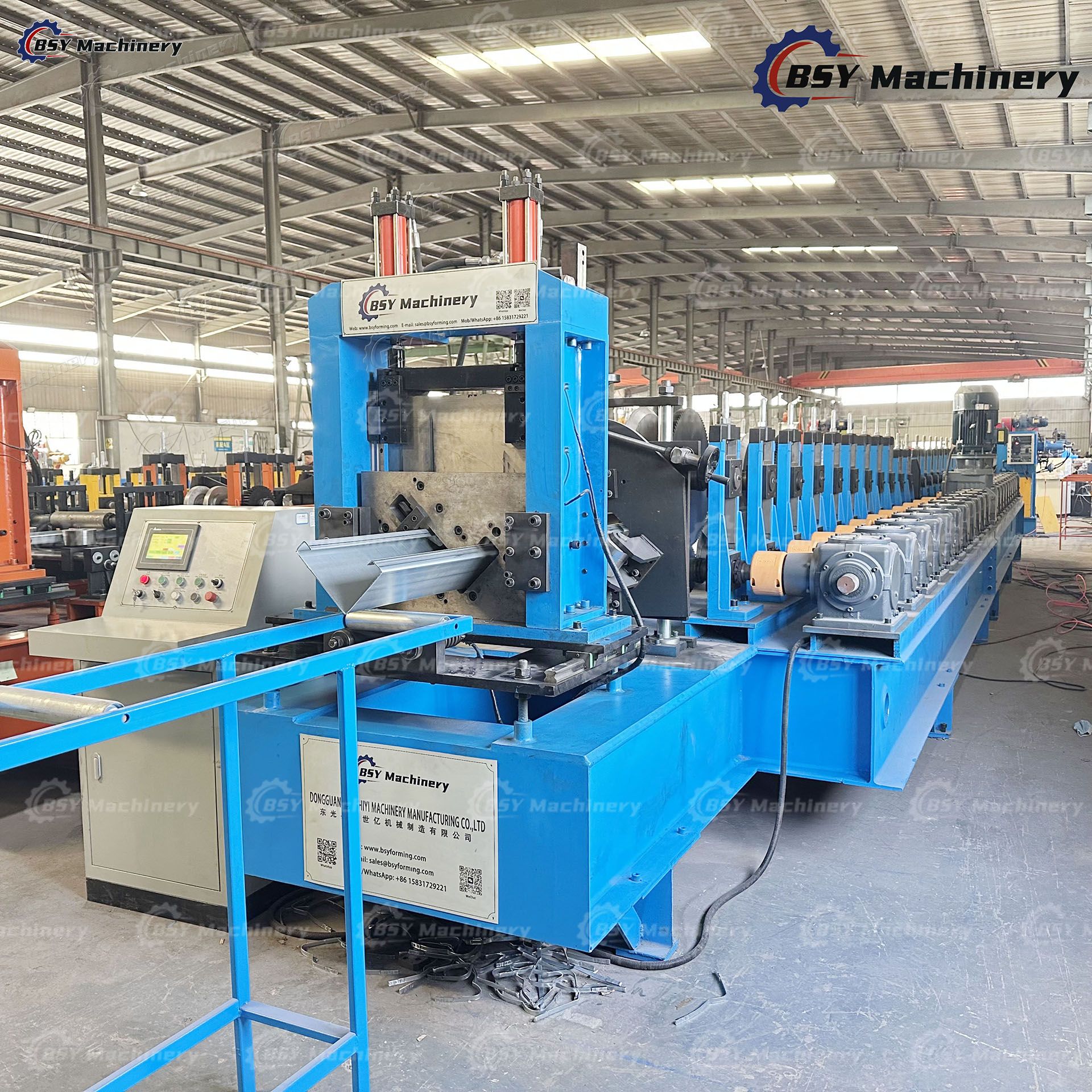 Corner Columns Roll Forming Machine