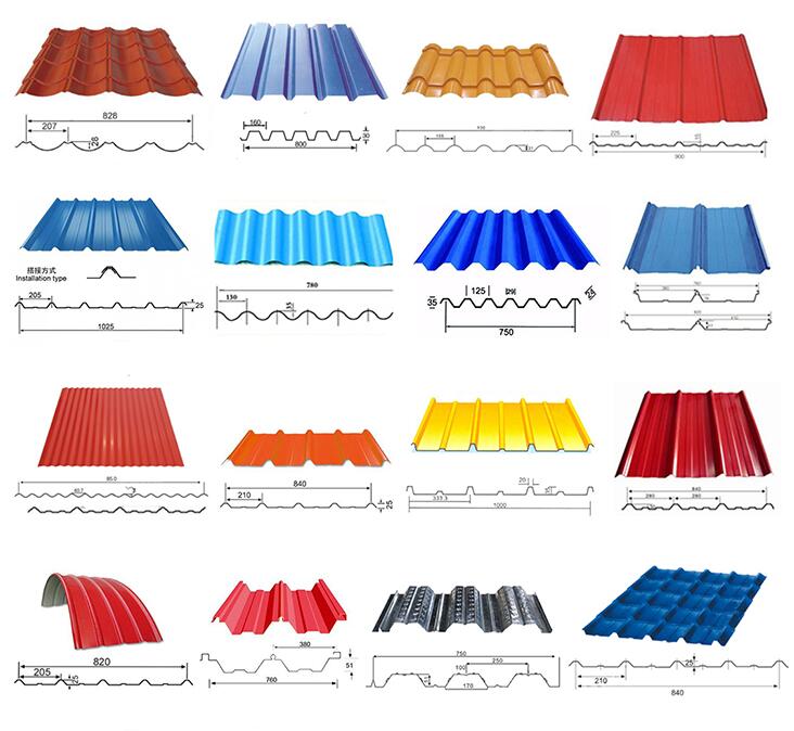 What is Roof and wall sheet roll forming machine?
