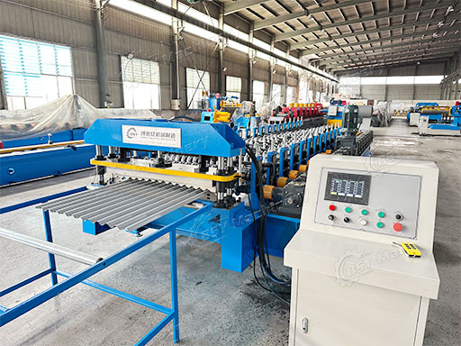 What is Roof and wall sheet roll forming machine?
