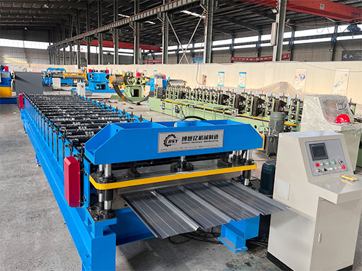 What is Roof and wall sheet roll forming machine?