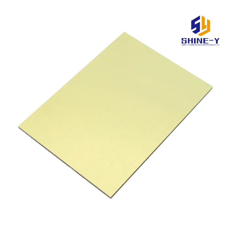 Brush finished Aluminum Composite Panels for Curtain Walls - 3mm/4mm.