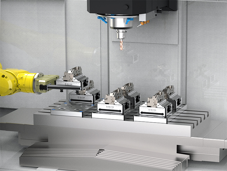 Revolutionize Workholding Efficiency with Manual and Pneumatic Quick-Change Plates