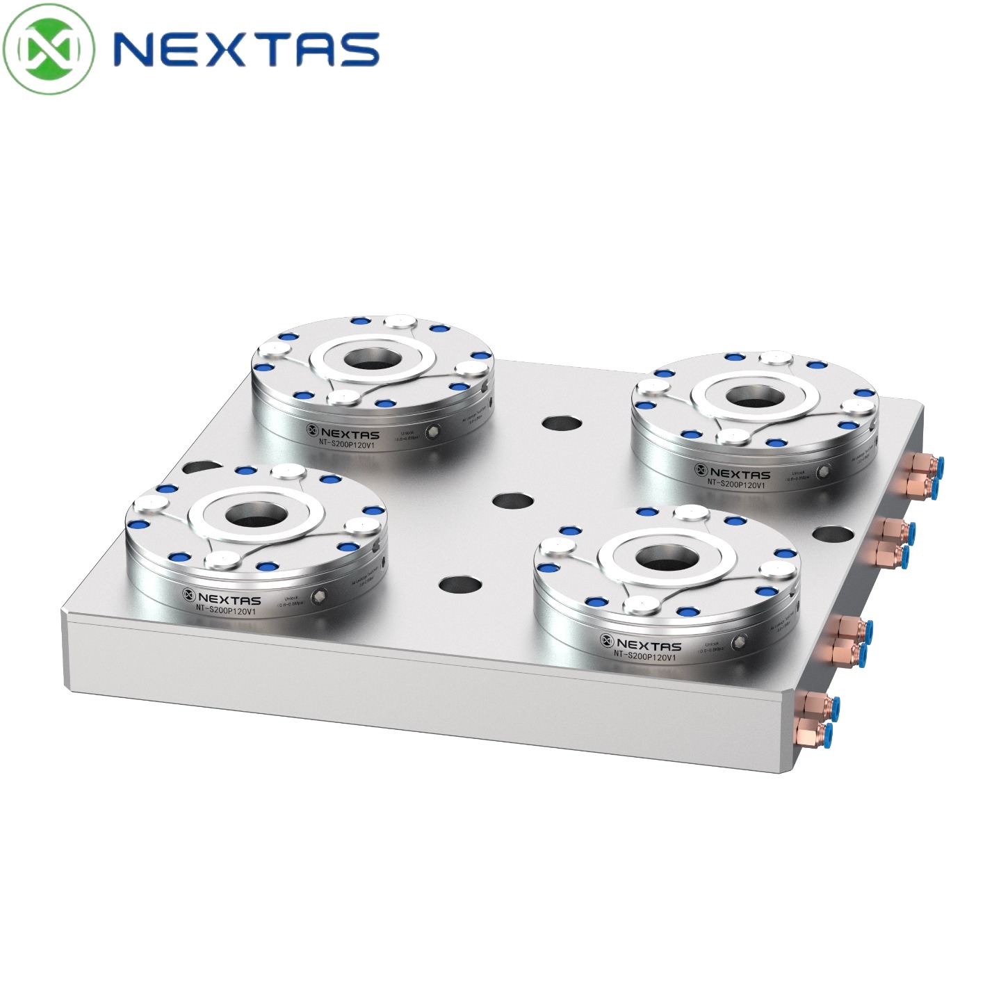 Four Station Zero Point Clamping | NEXTAS