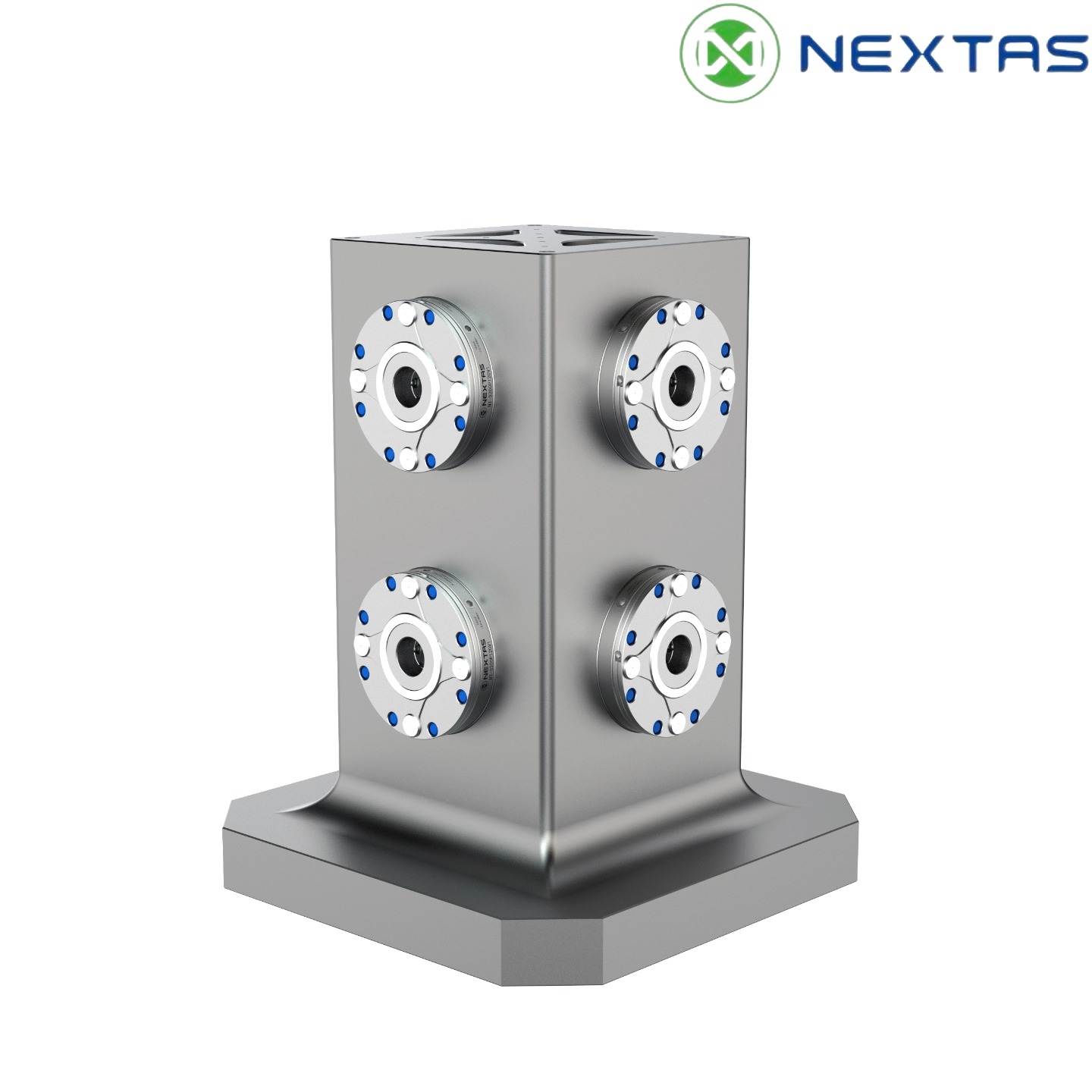 Zero Point Rack System Four Station Zero Point Clamping | NEXTAS