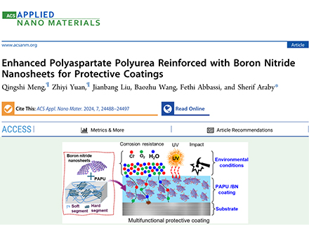 Shenyang Jusheng New Material Technology Co., Ltd: Boron Nitride Nanosheets Enhanced Asphalt Polyurea Coating, New Breakthrough in Multi-scenario Harsh Environment Protection