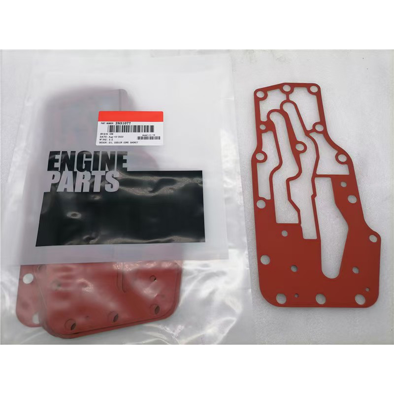 Dongfeng Cummins ISDE6.7 QSB6.7 Engine 2831077 Oil Cooler Core Gasket