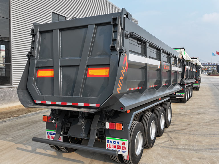 China Semi Trailer: The Rise of Dump Semi Trailers from Enxin Semi Trailer Factory