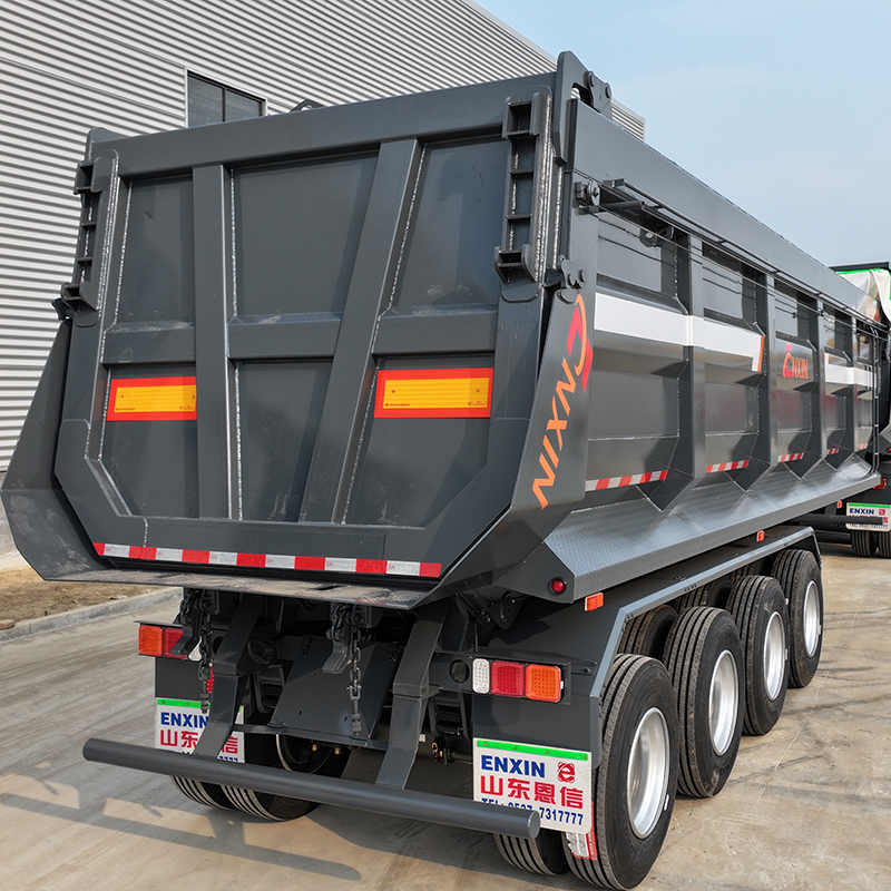 4 Axle 50 Tons Tipper Trailer for sale