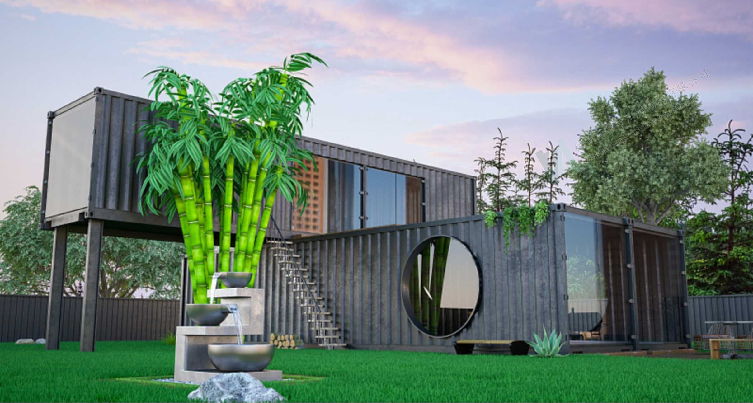 Steel Structure Shipping Storage Cargo Container Unit