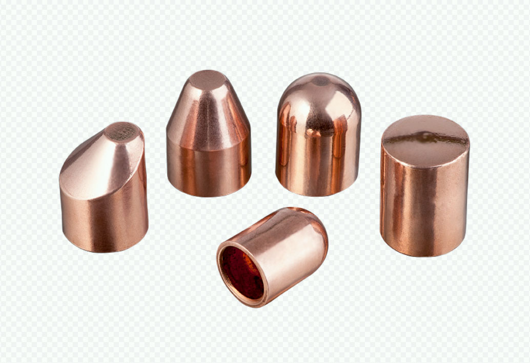 What is the relevance of the shape of a spot welding electrode cap to its use?