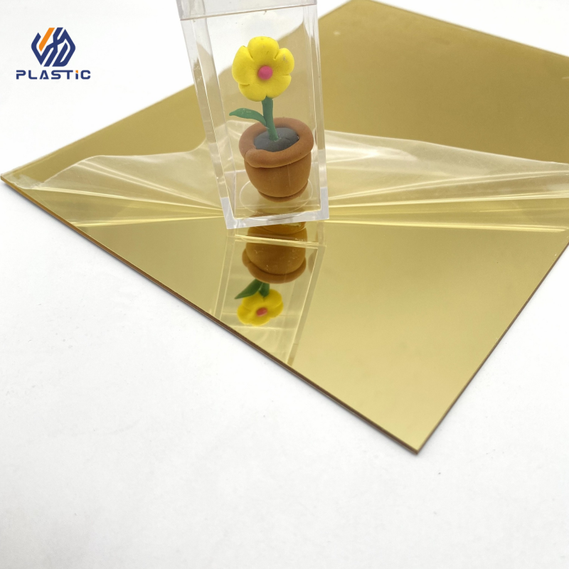 Gold Acrylic Mirror Sheet