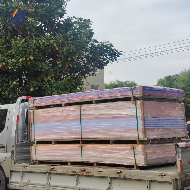 The Libyan customer order cast acrylic sheets and mirror acrylic sheet