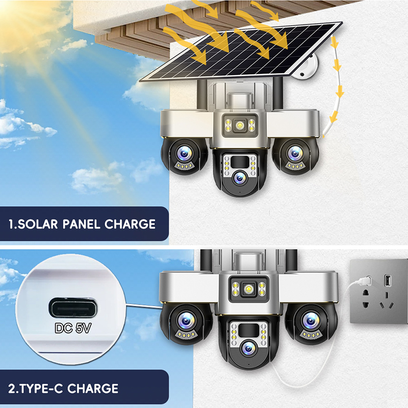 VTS30 4G Solar Security Camera Network Camera